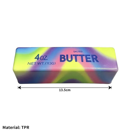 Colorful Squishy Butter Stick Soft Slow Rebound Squeeze Toy Decompression Anxiety Relief Fidget Toy for Adults Kids