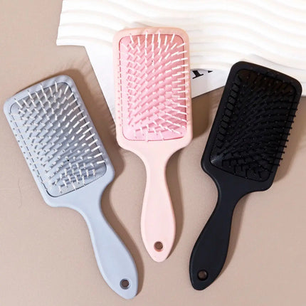 Massage air cushion comb-anti-static air cushion brush,square air cushion comb,ABS plastic handle,Special for real hair wigs