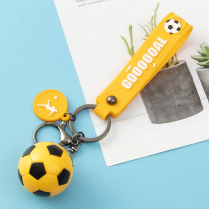 2026 New World Flag Football Keychain Country Soccer Club Fans Keyring Car Key Chains Souvenir Bag Pendant Accessories Gifts