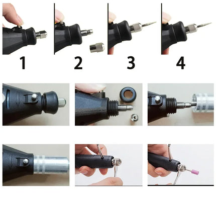 JANGKLIFE110-220V polishing and drilling, high-power grinder and 211pcs set, cutting, engraving, multi-function electric grinder