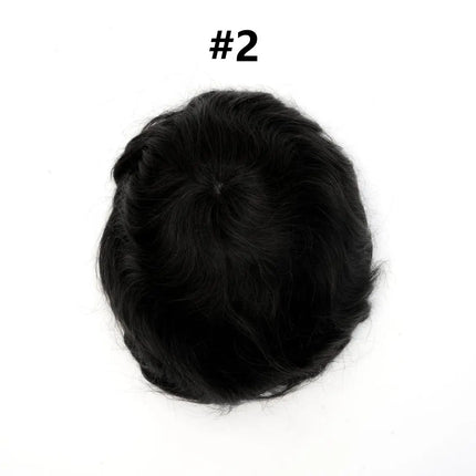 Os21 0.03-0.04mm NG Clearance Thin Skin Toupee Capillary Prothesis Hair Piece For Men Hair Replacement System V Loop Men Toupee