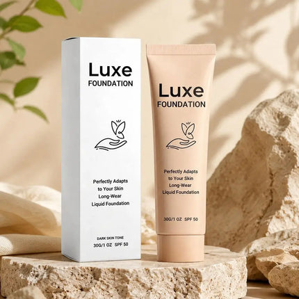 4in1 High Coverage Sunscreen Liquid Foundation 30ml Original Luxe Color Changing Foundation Women Deep Natural Skin Makeup Base
