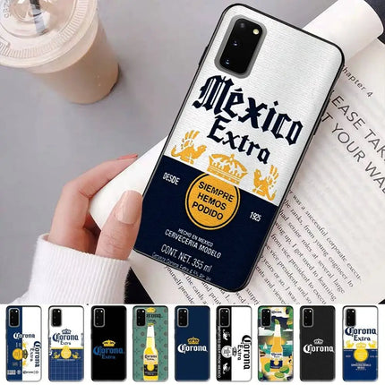 Corona Extra Beer Phone Case For Samsung S 24 Fe 25 Ultra Plus 20 Lite 21 30 22 23 24 22 Ultra 5G Fundas