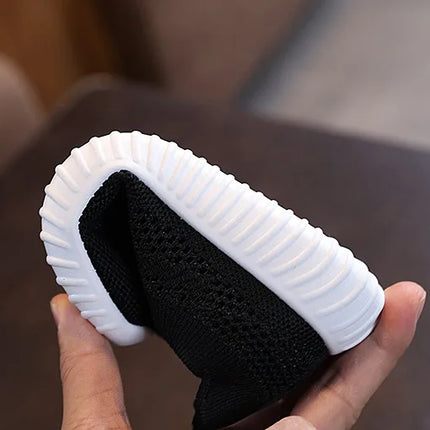 Children's Running Sneakers Boys Girls Casual Mesh Breathable Non-Slip Walking Patchwork Tennis Toddler Soft-Soled Girls' Shoes