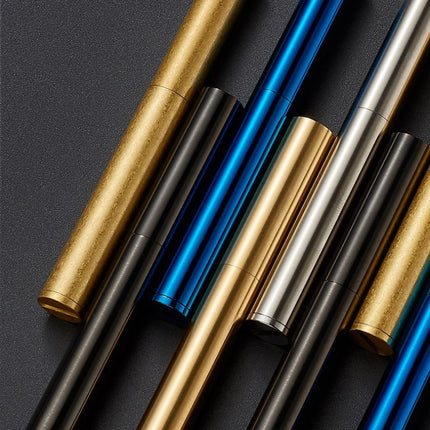 2024 New Brass Kerosene Nunchaku Lighter Windproof Mini Retro Grinding Wheel Ignition Flint Fireless Men's Smoking Toy Gift