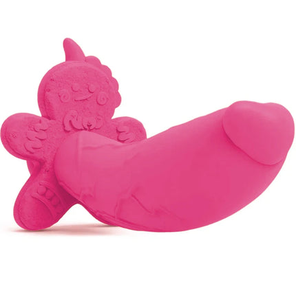 Monster Dildo Silicone Fantasy Colourful Cute Dildo Gingerbread Man Strong Suction Cup Dragon Dildo Anal Plug Sex Toys For Women