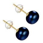 black pearl gold / 9-10mm