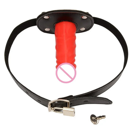 Mask Plug Bondage Equipment Bdsm Dildo Open Mouth Gag Deepthroat Oral Plug Mouth Ball Fun Sex Toys Adults Sexy Slave Games