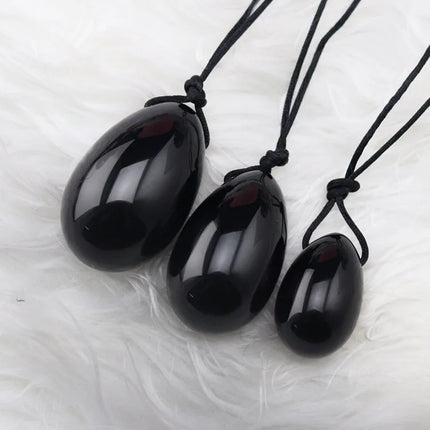 1Set  Jade Stone Yoni Egg Set Natural Rose Quartz Vaginal Massage Eggs Ball Repair Vaginal Tightening Kegel Muscle Exercise Care