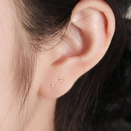 10/20/50/100PCS Transparent Earrings Jewelry Parts Decor  Plastic Stud Earring Anti Allergy Ear Protect From Ear Hole Blockage