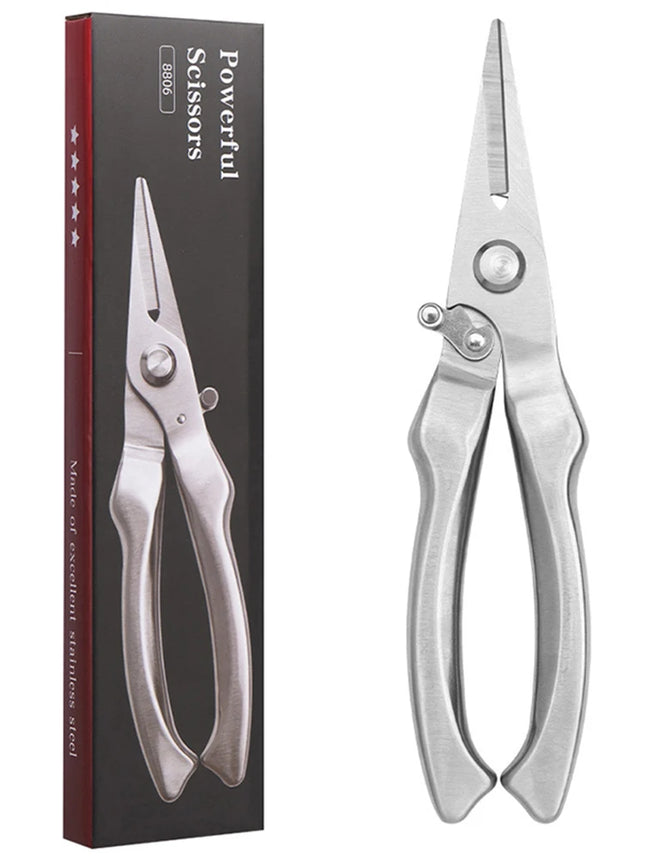 All Stainless Steel Professional Gardening Pruning Shears, Suitable for Pruning Tree Branches, Picking Fruits, and Greening Main