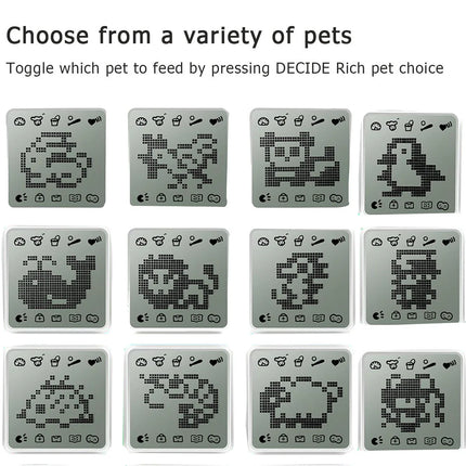 Virtual Pets Keychain for Boys Girls 168 Pets Retro Handheld Game Filled Easter Eggs  Easter Gift