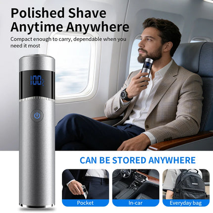 Portable Mini Men's Electric Shaver IPX7 Waterproof Razor Beard Trimmer for Travel and car Portable Shaving Machine
