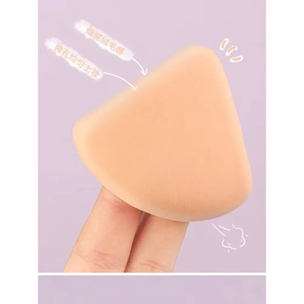 1-10pcs Round Square Triangle Shape Makeup Sponge Puff Dry Wet Dual-use Soft Cotton Candy Air Cushion Foundation Powder Puff