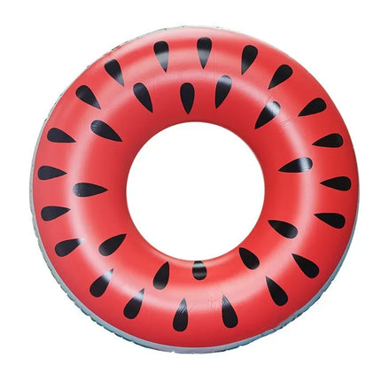 Watermelon Inflatable Swimming Ring PVC Thickened Summer Water Toys for Kids Adults Simulation Pool Beach Party Decoration