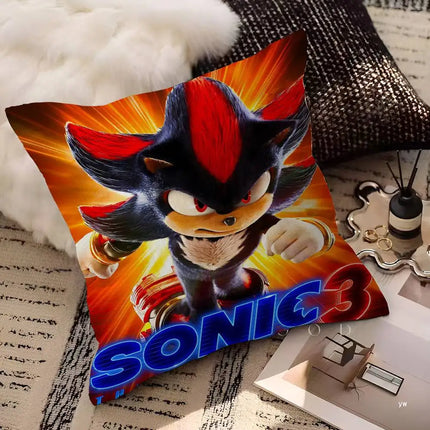 Sonic Cushion Cover Pillow Case 40x40cm 45x45cm / Sonic Cushion Cover Pillow Case