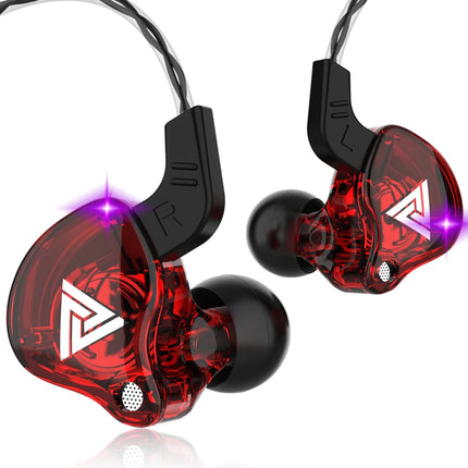 Original QKZ AK6 AKX In Ear Earphone Dynamic Driver Unit Headphone With Mic Stereo Sports HIFI Subwoofer Headset Monitor Earbuds