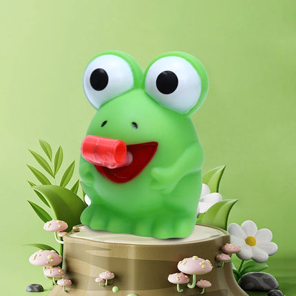 Novelty Frog Dinosaur Tongue Out Squeeze Toys Funny Sensory Fidget Stress Relief Toys for Office Home Teens Adults Cat Fun Gifts