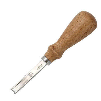 4-16mm Leather Craft Edge Beveler Skiving Beveling Knife Thinning Pushing Grooving Trench Leathercraft Handwork DIY Cropping Cut