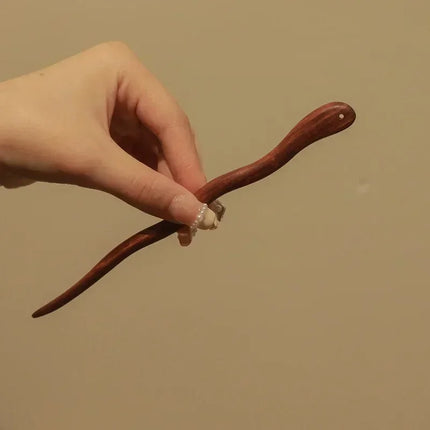 Vintage Wood Hair Sticks for Women 집게핀 Hair Accessories Chinese Style Hairwear Hairpins Jewelry Украшения Для Волос 비녀