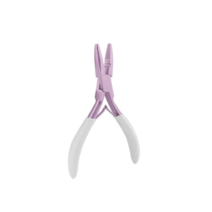 GlamorDove Anti-Slip Hair Extension Pliers - Stainless Steel Tool for Micro & Nano Rings, Keratin Bond Opening & Removal