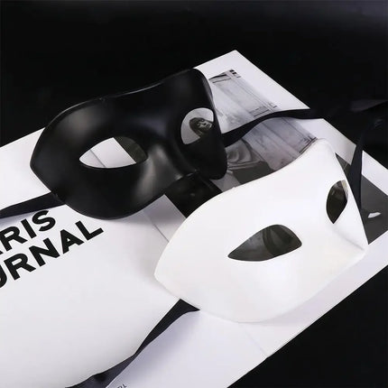1PC Women Man Gentleman Masquerade Mask Prom Mask Halloween Party Wedding Decoration Props Halloween Mask Cosplay