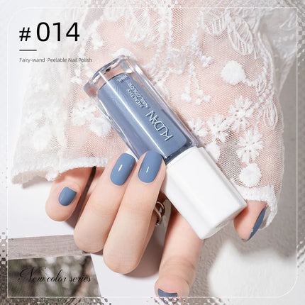 Colorful Water-Base Nail Polish 40 Colors Air Dry Peel Off Nail Art for Manicure DIY Long Lasting Nail Supplies Painting Varnish
