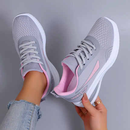 Women's summer breathable mesh flat shoes women's shoes casual sneakers shoes, clearance free shipping