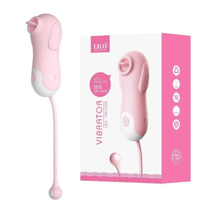 10 Speeds Vibrating Egg Tongue Licking Clitoris Stimulator Masturbator G Spot Stimulating Massage Sex Toys For Adult