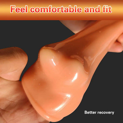 Male Masturbator Cup Sex Toy for Men Soft TPE Cock Training Sex Shop Glans Trainer Penis Sleeve Delay Exercise Adult Products