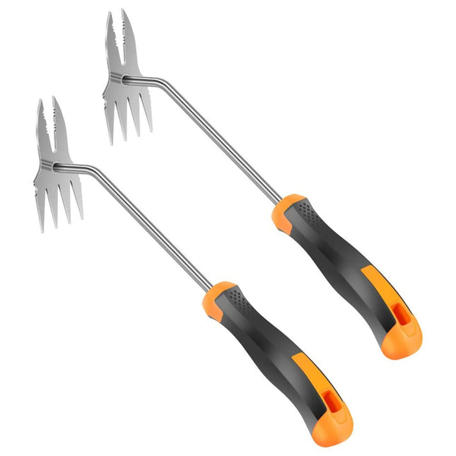 Garden Patio Brick Cracks Stone Cracks Corner Crevices Weed Whacker Gardening Lawn Mower Cleanup Weed Puller L-shaped Scythe