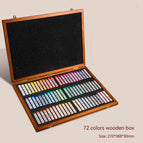 72 Colors Wood Box