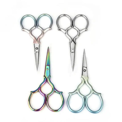 Stainless Steel Sewing Scissors Embroidery Knitting Cross Stitch Shear Tailor Needlework Tool DIY Handcraft Sewing Accessories