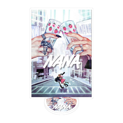 NANA Black White Manga Acrylic Stand Oosaki Nana Komatsu Hachi Okazaki Shinichi Anime Keychain Collection Desk Display Ornament