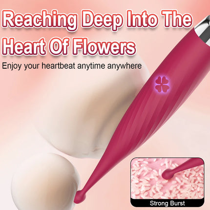 Powerful 10 Frequency Female Masturbation Vibration Toy Clitoral G-spot Stimulator Adult Supplies for Women Couples Fun Games