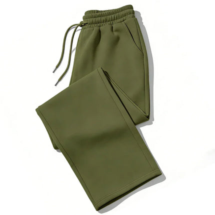 Mens Sweatpants Straight Fit Joggers for Sports and Streetwear Loose Oversized Casual Pant Drawstring Multi-pocket Men Long Pant