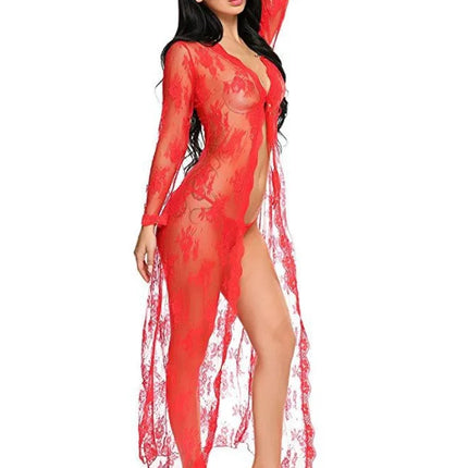 Women's Underwear Sexy Lingerie Set Erotic Nightdress Sexy Lace Sleepwear Solid Slim Soft Dresses Erotic Sleepwear Thongs