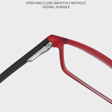 ZENOTTIC Fashion Rectangle Prescription Glasses Men Myopia Eyewear Fashion Women Hyperopia/Progressive Optical Eyeglasses