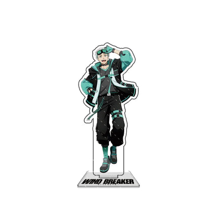 Anime WIND BREAKER Figures Sakura Haruka Suo Hayato 15cm Acrylic Stands Tomiyama Choji Character Model Fashion Decor Gift