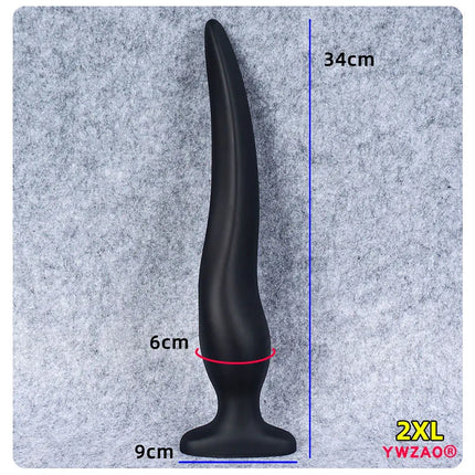 YWZAO Butt Anus Fisting Women Ass Anal Men Cunt Dildo Prostate Masturbators Products Cosplay Couple Adult Plug Long Tongue G92