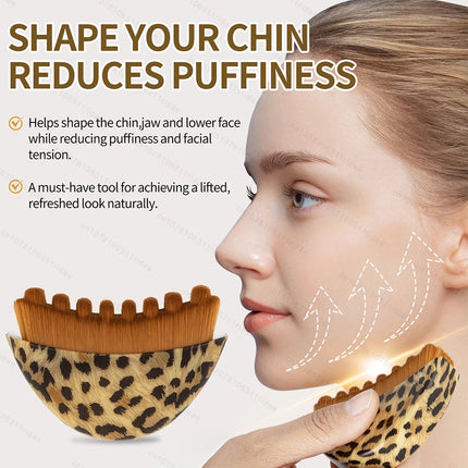 Lymphatic Contouring Facial Brush Chin Sculpting Shaper Tools Anti-puffing Face Lifting Fit Lymphatic Drainage Massager Body Spa