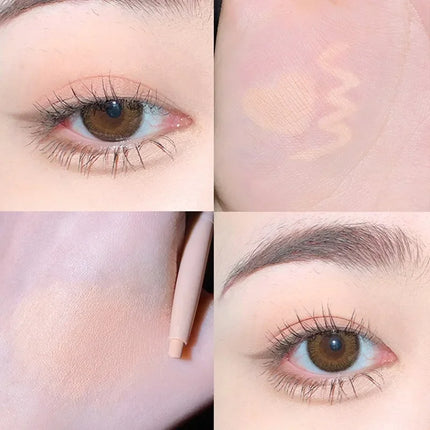 Eyes Brighten Concealer Contour Stick Eyeshadow for Girls Women's Cosmetic Lie Silkworm Pen Natural Highlight Makeup Toiletry