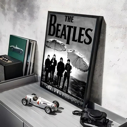 Band The B-Beatles Poster Stickers HD Waterproof Painting Wall Art for Bedroom Living Room Home Decor Decoration Gift