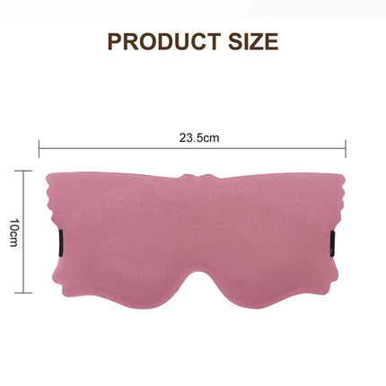 Adjustable 3D Mask Blindfold Eye Cover Eye Patch Women Men Soft Portable Blindfold Travel Eyepatch Sleeping Eye Mask Contoured