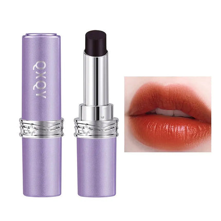 Velvet Matte Dark Magic Lipstick Long-Lasting Waterproof Lipstick Hydration Lip Gloss Nourishing Lightweight Smooth Essence Care