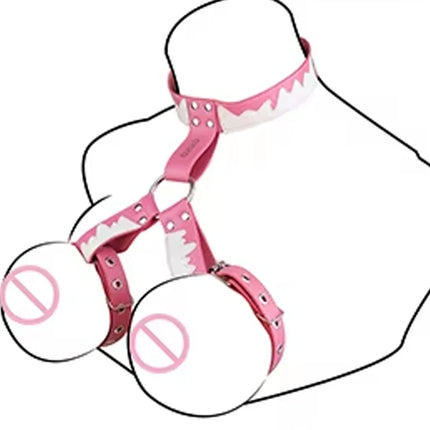 NSFU Adjustable Breast Binder BDSM Bra Nipple Pleasure Chest Bondage Nipples Sex Toys Erotic Tools for Women Couple Flirting