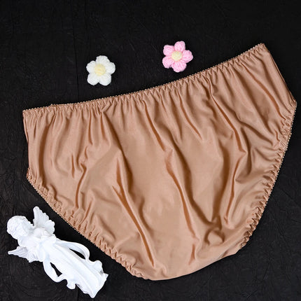 smooth Briefs Silky Men's  Underwear Glossy Sports Men Swimsuit Interior Hombre Panties mens sexy underwear