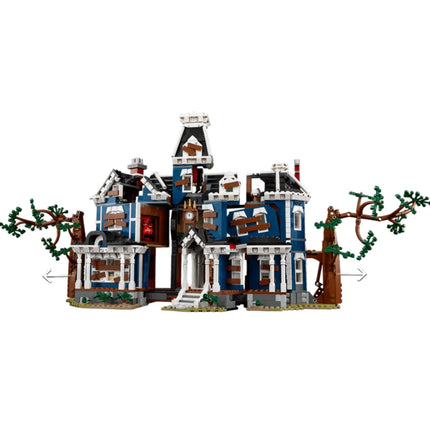Cheapest Hot Movie Model Building Kits Creel House Building Blocks 2593pcs Stranger Christmas Birthday Toy for Family Decor Gift