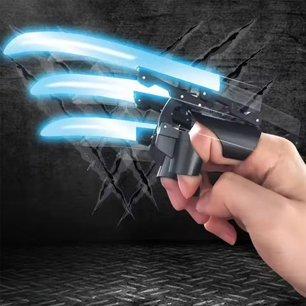 Retractable Wolf Claw Finger Toy - Fun & Safe, Extendable Design,Wolverine Claws Cosplay,Perfect for Role-Play,Costume Parties