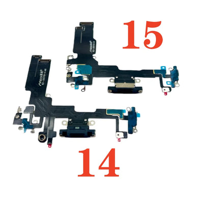 1pcs Charging Flex Cable for iPhone 15 14 Plus 13 12 Pro Max 11 SE2020 XR XS Charger Dock Connector USB Port